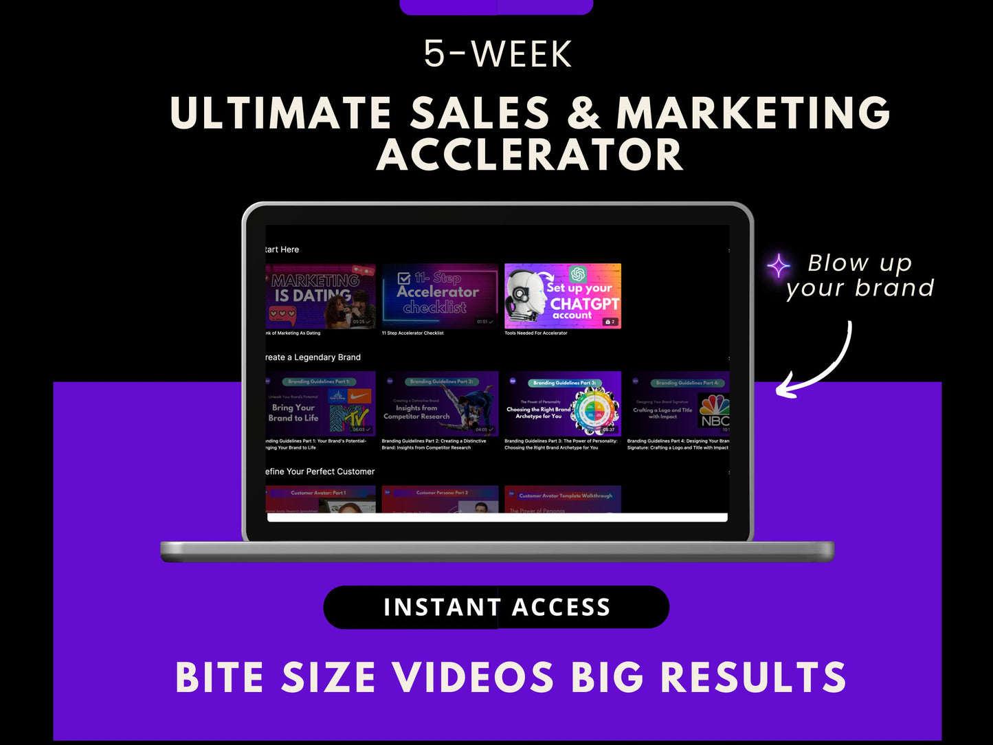 Business in a Box- Ultimate Sales and Marketing Accelerator + 20 Bonus Plug & Play Templates